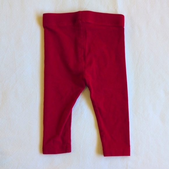 joe fresh 2-pack stretch cotton leggings bundle lot 3-6 months baby girl - Picture 4 of 7
